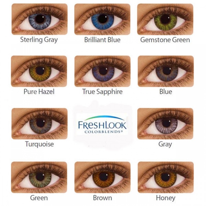 FreshLook Colorblends (2 Pack) from All4Eyes