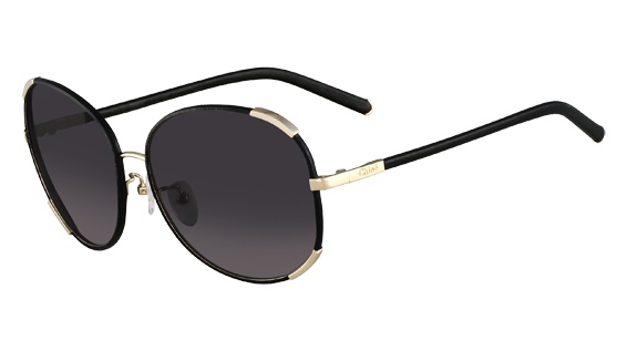 Chloé CE101SL 752 Gold / Black | Chloé sunglasses from All4Eyes display picture 1